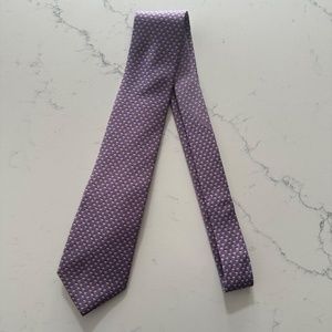Brooks Brothers 100% Silk Tie - Purple Hat Print